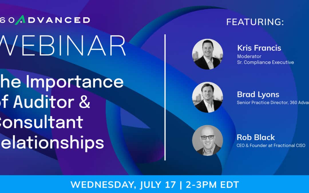 The Importance of Auditor & Consultant Relationships