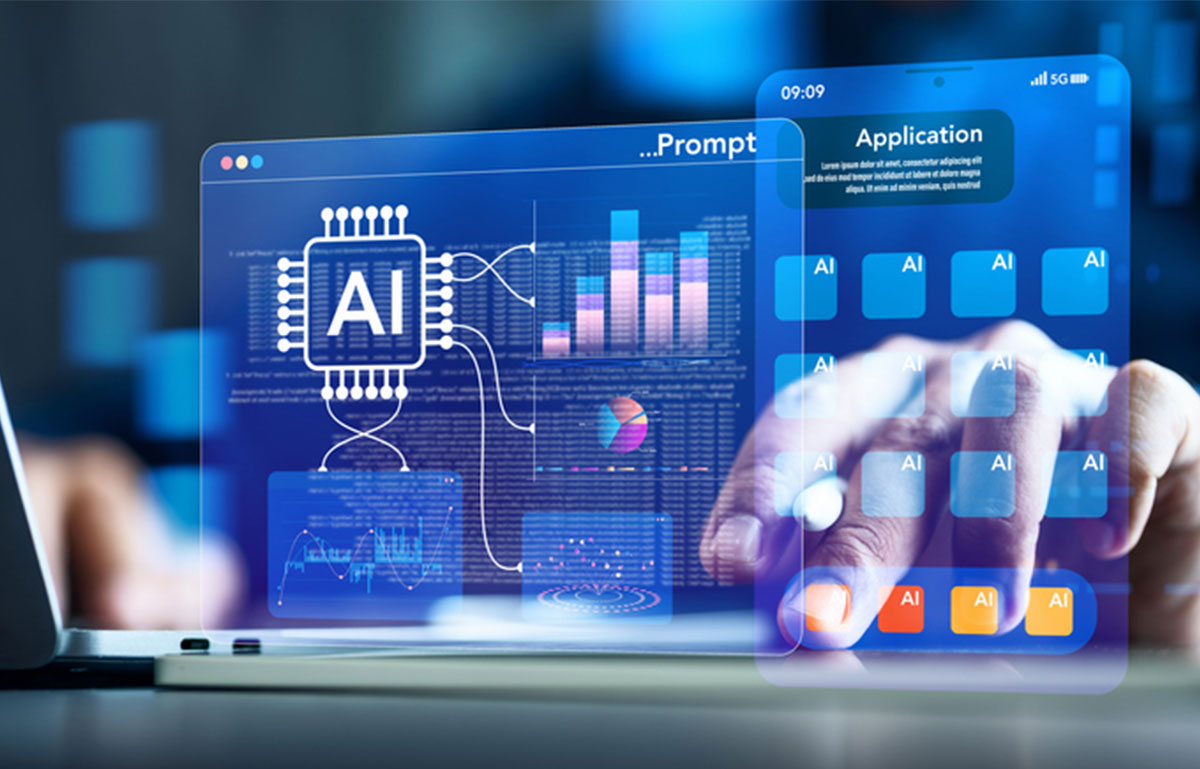 AI concept graphic for users who are integrating AI into their applications