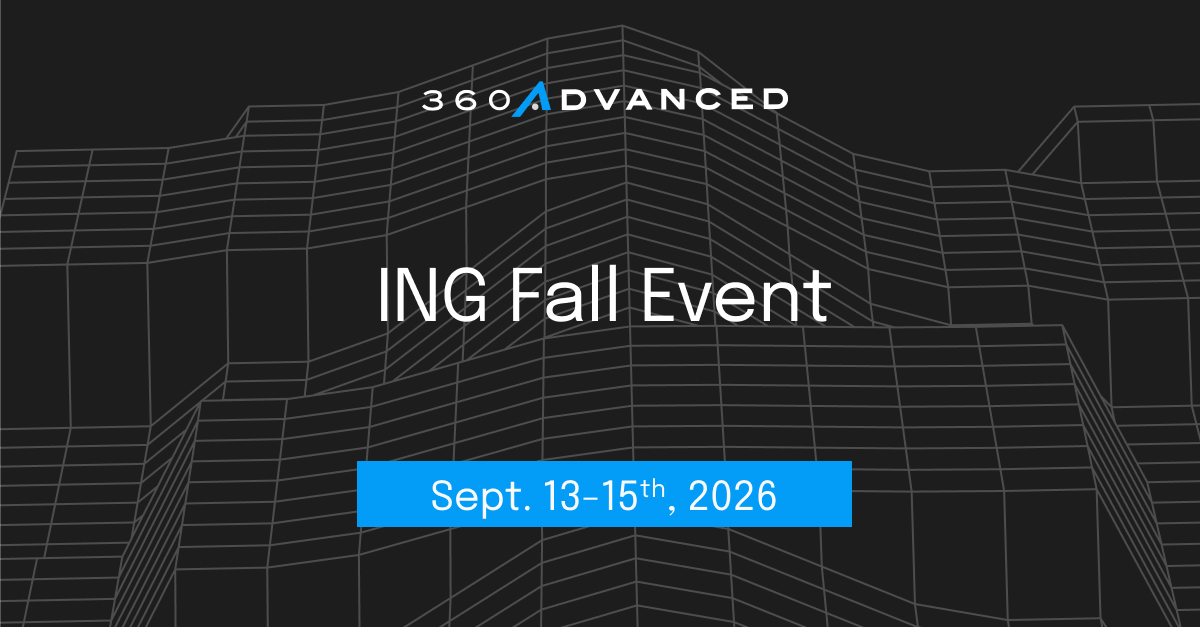 ING FALL 2026 WEB - Cybersecurity & Compliance | 360 Advanced Promotional banner for ING Fall Event