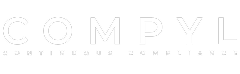 Logo: the word 'COMPLY' in white uppercase on a black background with the tagline 'CONTINUOUS COMPLIANCE' beneath.